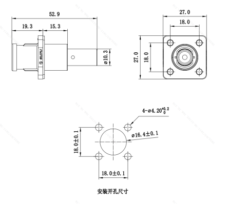 储能连接器IP67 ESF-RS120A25BC