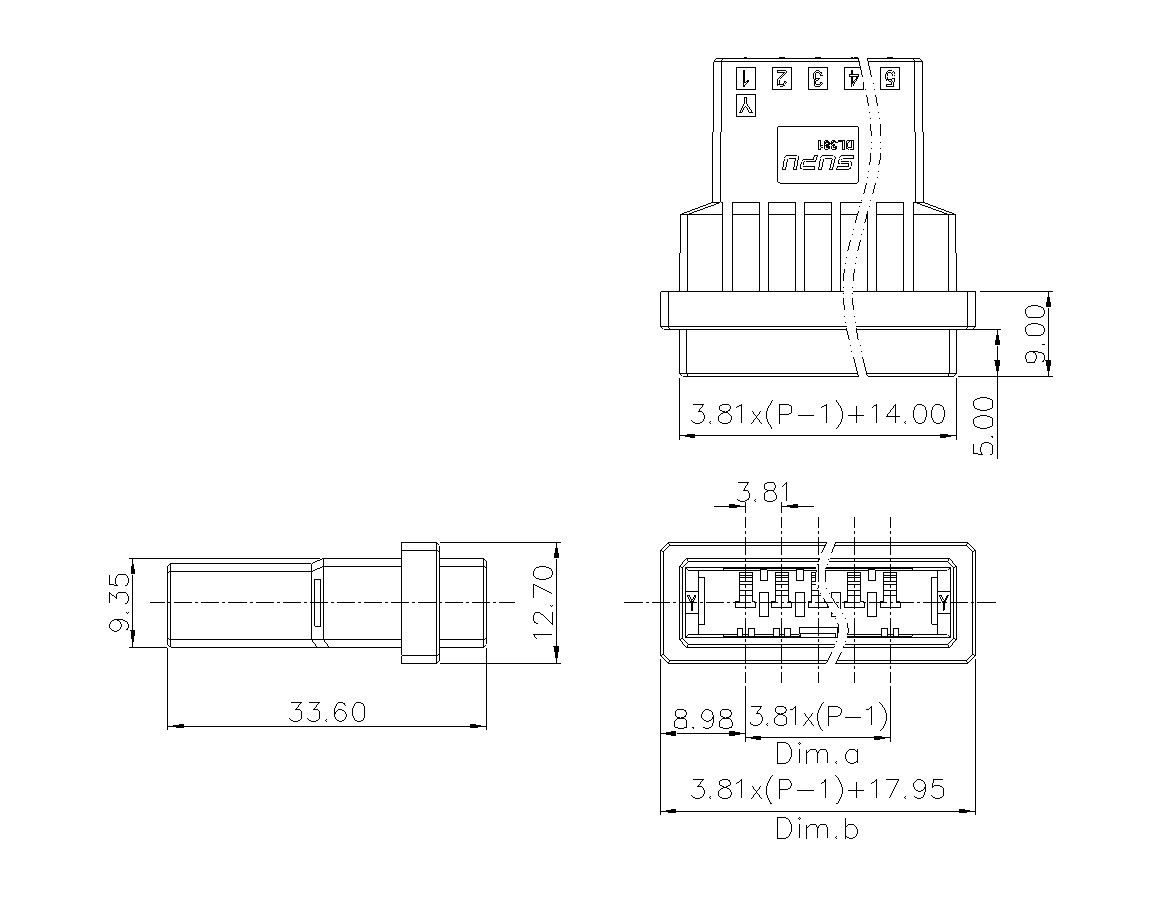 动态接插件连接器DL381H1XXF-BK-0Y10(03-10)-威廉希尔