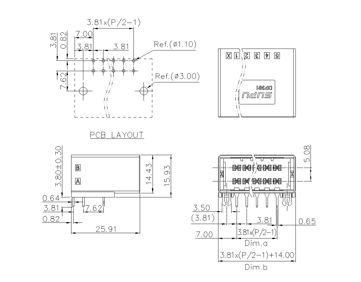 动态接插件连接器DP381H2XXF-BK-0X10(04~20P)-威廉希尔