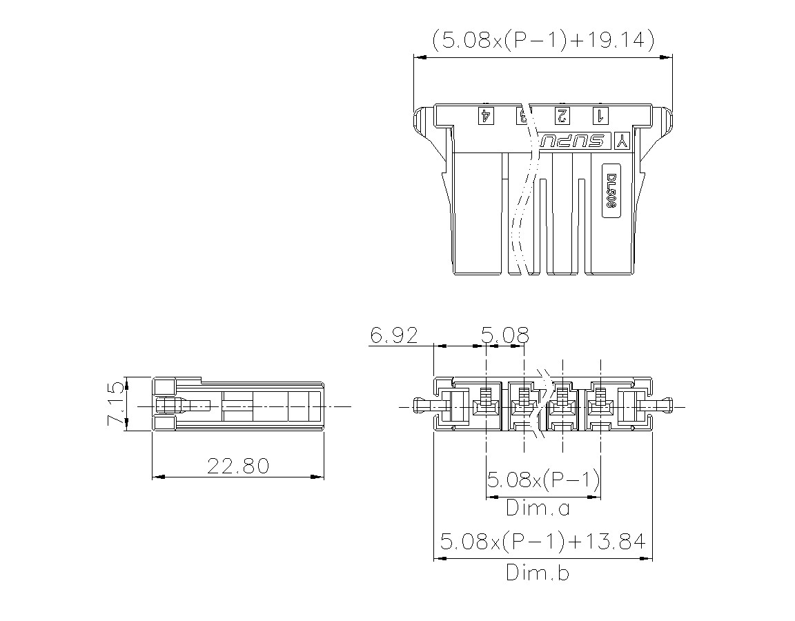 动态接插件连接器DL508H1XXM-BK-0Y10(02-06)-威廉希尔