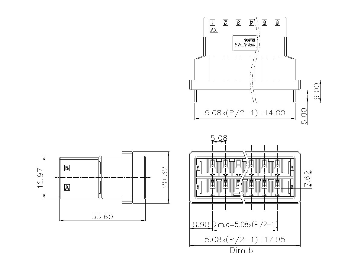 动态接插件连接器DL508H2XXF-BK-XY10(06 12)-威廉希尔